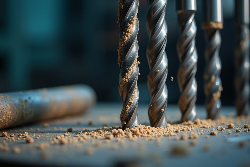 Effiziente Werkzeuge für trockenes Bohren
