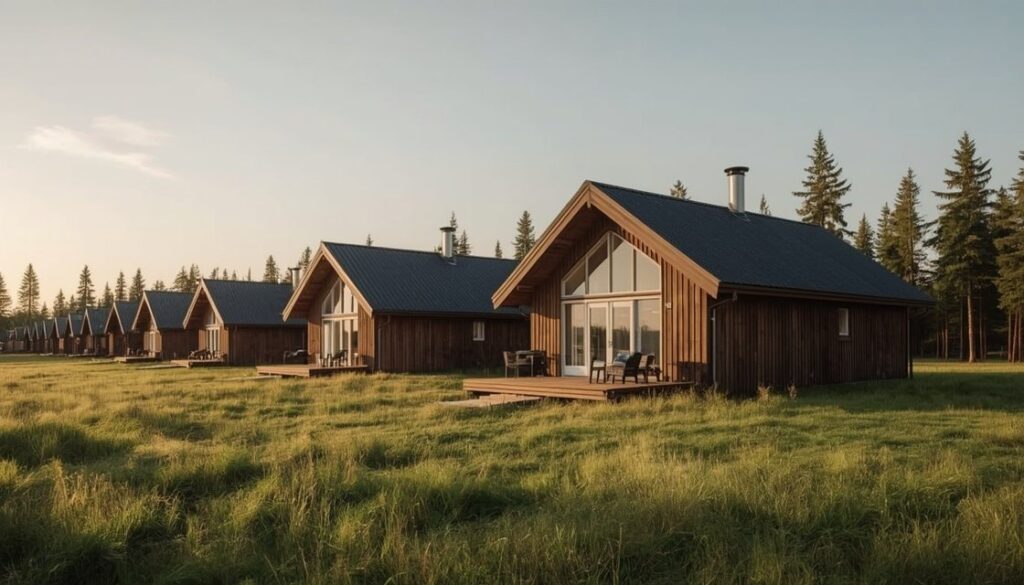 Nordlicht-Beobachtung in Finnisch-Lappland - NOA Villas